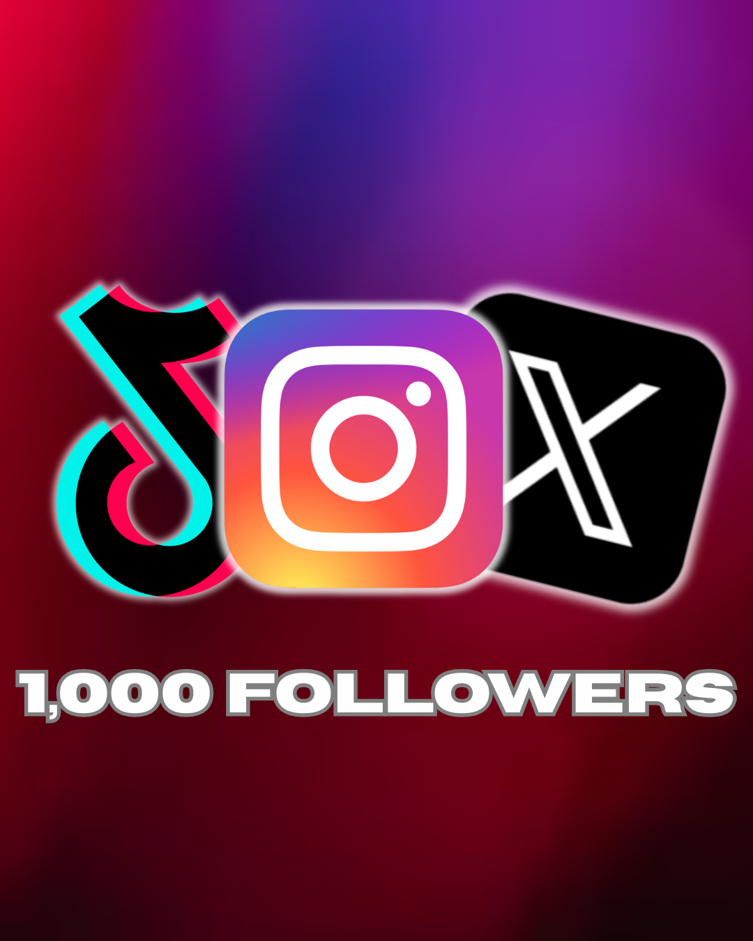 1000 Social Media Followers